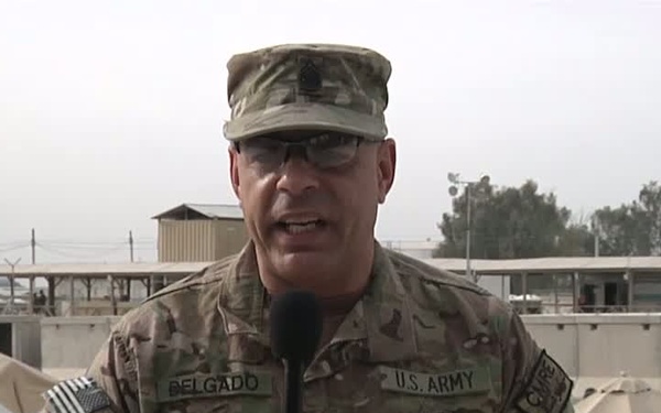 Command Sgt. Maj. Alberto Delgado