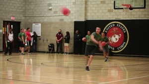 Marines Compete in Halloween Dodge Ball Tournament
