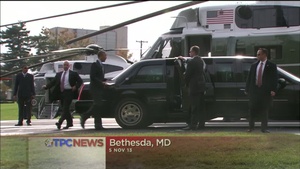Obama Visits Wounded Warriors, Families