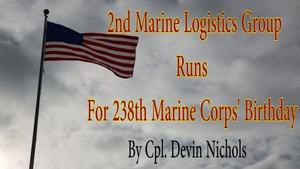 2nd MLG Runs to Celebrate Marine Corps Birthday