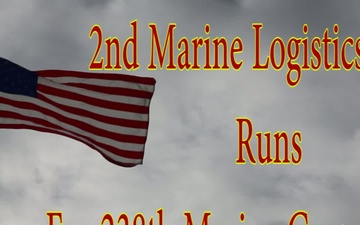 2nd MLG Runs to Celebrate Marine Corps Birthday