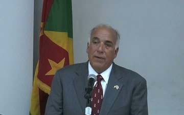 Grenada, U.S. Intervention 30th Anniversary Ceremony