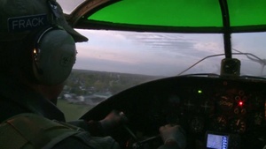 Flight on board B25J Panchito for Doolittle Raiders 70th Reunion at NMUSAF 2012