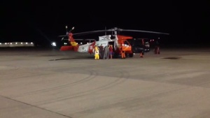 Coast Guard, Navy Rescue 4 Aboard Sailboat 242 Miles Off Virginia Beach, Va.