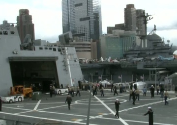 USS New York Returns to New York City for Veterans' Week