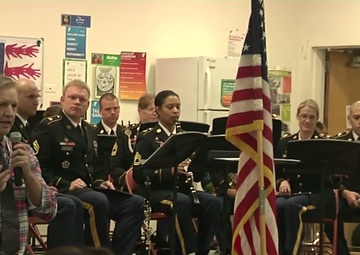 4-2 SBCT / I Corps Soldiers in Veterans Day assembly at Idlewild Elementary School
