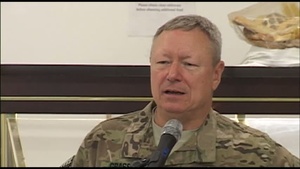 Gen. Grass Visits Deployed National Guardsmen in Kabul