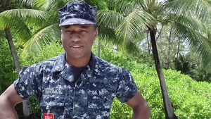 Petty Officer 3rd Class KELVIN IMHOMOH