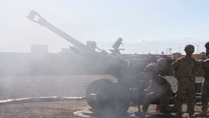1-76 FA Fire M119 Howitzer
