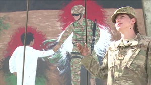 Airmen Paint the Town