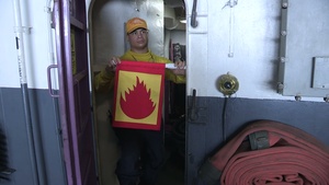 General Quarters Drill on the USS Harry S. Truman