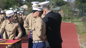 Headquarters Battalion, Marine Forces Reserve Cake Cutting Ceremony