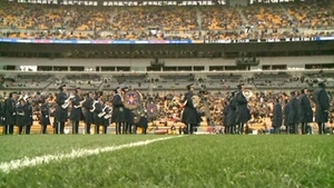 AF Band Plays Steelers Game