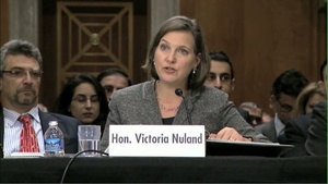 Assistant Secretary of State for European and Eurasian Affairs Victoria Nuland Makes opening statements at the Senate Foreign Relations Committee