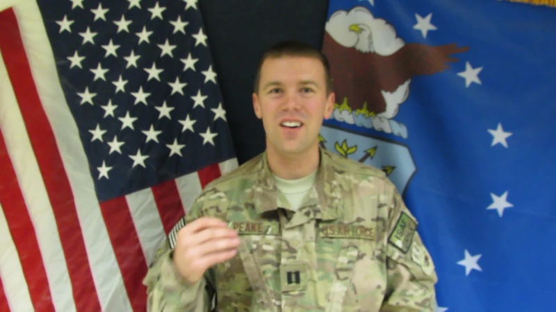 Capt. Ryan Peake Holiday Shout Out
