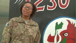 Spc. Ebony Moffett