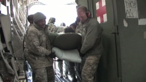 Command Chief Hotaling Flies Air Evac Mission with 172d AW