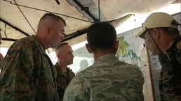 Lt. Gen. Wissler Visits Tacloban Air Base After Typhoon Haiyan
