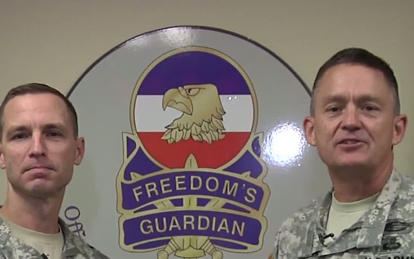 FORSCOM Holiday Message to 3rd ID