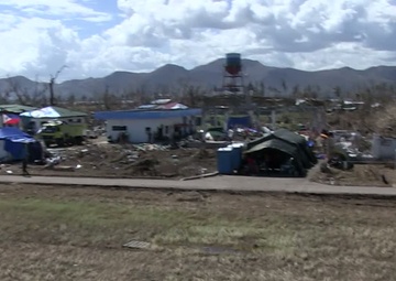 Operation Damayan, Navy MH-60R Aid Delivery