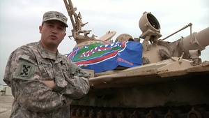 Sgt. John L. Carkeet IV - 143d ESC Soldier Shows Gator Pride from 'Swamps' of Camp Arifjan