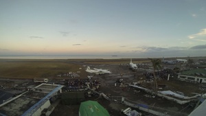 HD Timelapse of Tacloban Flightline