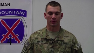 Sgt. Austin Smith