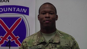 2nd Lt. Jamar Meadows