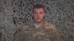 Spc. Justin Daigneault
