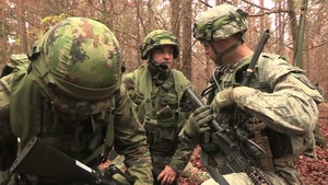 Ohio National Guard Soldiers Train Serbian Army