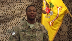 Pfc. Shaquille Hunter