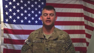 Spc. Christopher Jackson