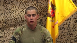Spc. Daniel Doerr