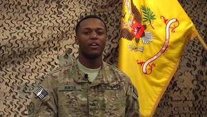 Pfc. Shaquille Hunter