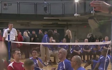 Wounded Warriors Compete for Volleyball Title