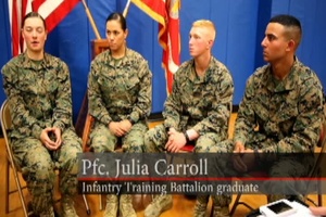 First Three Female Marines Graduate Infantry Training Course