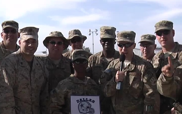 Cowboys/Raiders Thanksgiving Shout outs