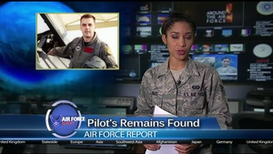 Air Force Report: Pilot Remains Found