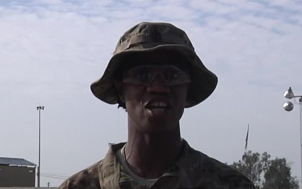 1st Sgt. Mary Williams