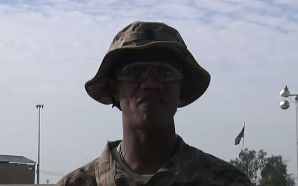 1st Sgt. Mary Williams