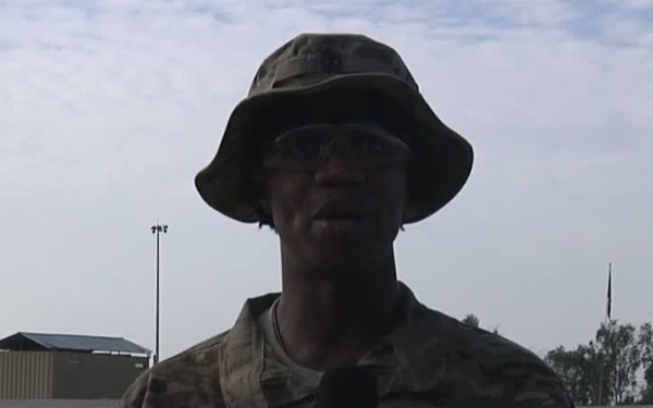 1st Sgt. Mary Williams