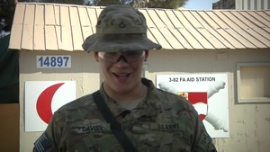 Pfc. Cory Davis