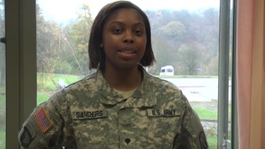 Spc. Darinicia Sanders