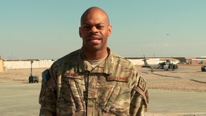 MSgt Travon Dennis Holiday Greeting