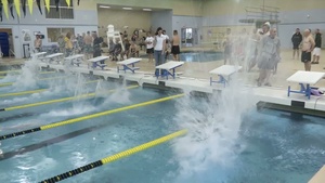 A Soldier's Passion For Swimming