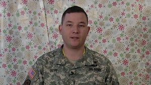 CW3 Kevin Dove Holiday Greetings