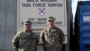 Maj. Joseph Fleming, Sgt. Maj. Michael Darty - IRON BOWL SHOUT OUT