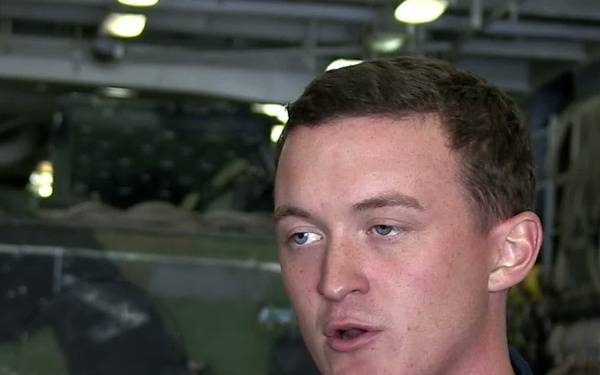 USS Pearl Harbor - Boatswain’s Mate (BM) Henry Blethen