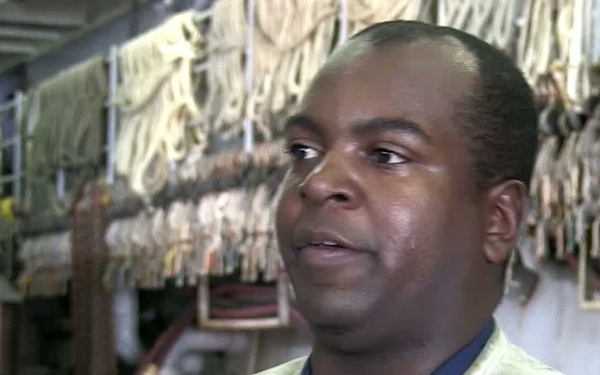 USS Pearl Harbor - Boatswain’s Mate (BM) Chief Christopher Haywood