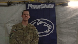 1LT Miller Pennsylvania State University Shout Out